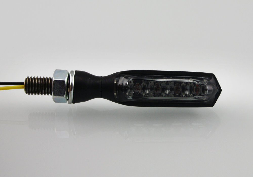 Indicador LED PROTECH RC-90 aluminio/negro zinc