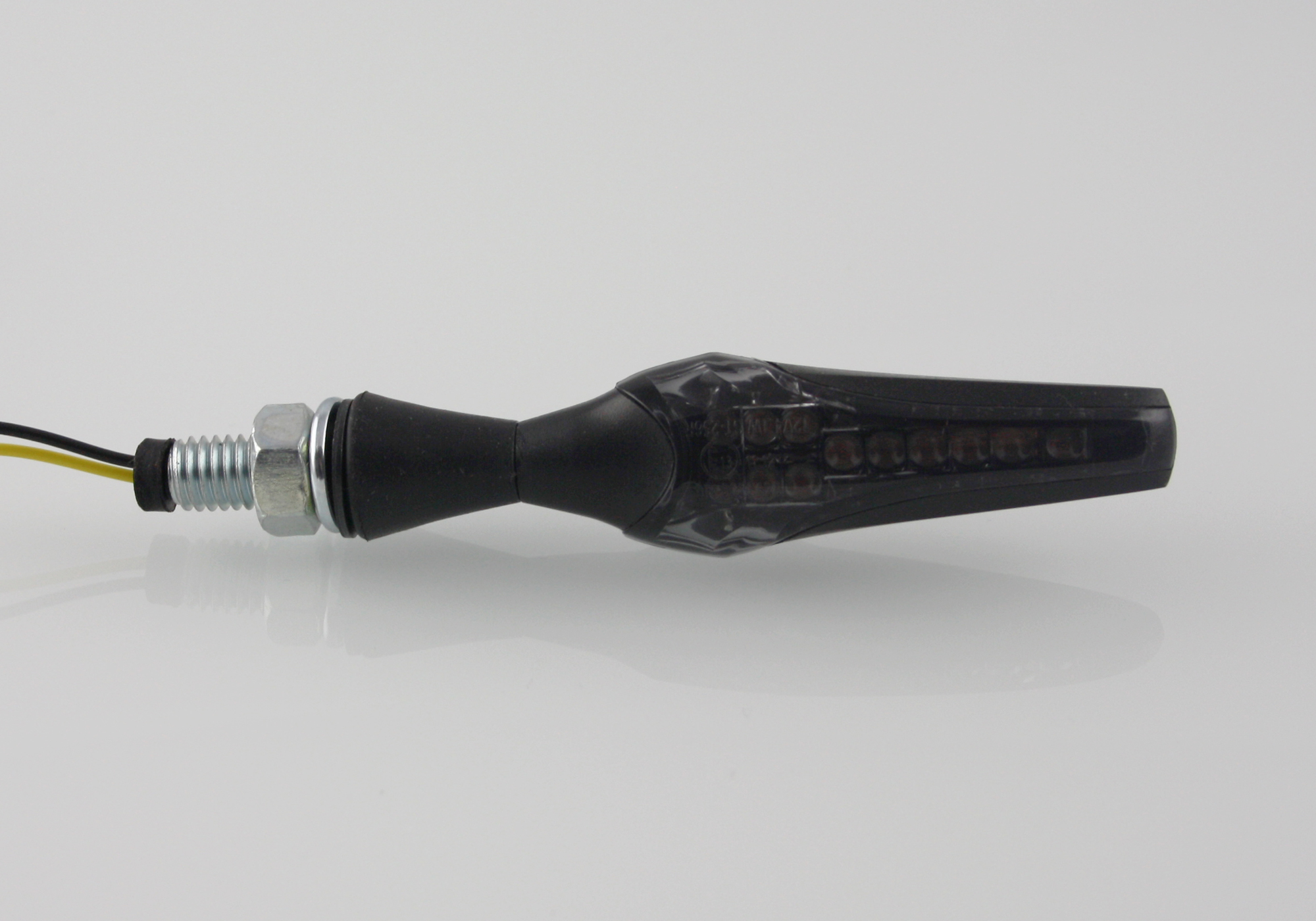 PROTECH Lauflicht LED-Blinker RC-120 Kunststoff schwarz, schwarz
