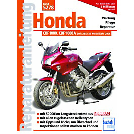 Motorbuch Vol. 5278 Instrukcje naprawy HONDA CBF 1000 06-