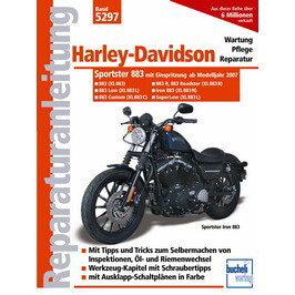 Motorbuch Vol. 5297 Repair manual H.D., Sportster 883, with injection, 07- (XL883