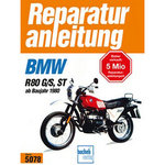 Motorbuch Vol. 5078 Riparazione manuale BMW R 80 G/S, ST dall'anno 1980 in