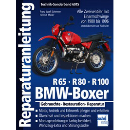 Image of Motorbuch Riparazione istruzione BMW Boxer R65, R80, R100 Monolever