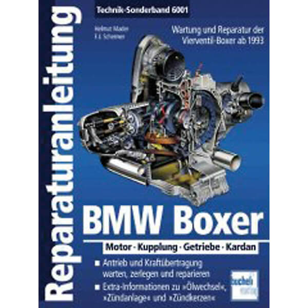 Motorbuch Technical special volume 6001, maintenance/repair of the four-valve boxer from year 93 on