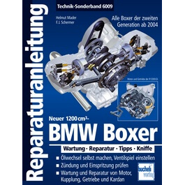 Image of Motorbuch Cintura speciale della tecnologia 6009, manutenzione/riparazione Motori boxer BMW 1200 ccm, 04-