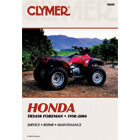 Manual de reparación de CLYMER ATV para HONDA TRX div.