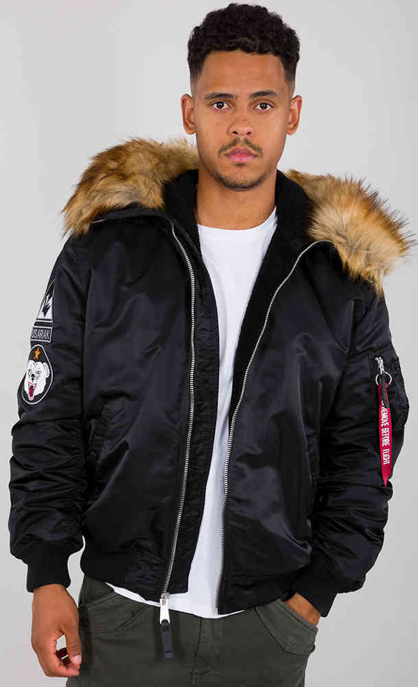 Alpha Industries MA 1 Hooded Arctic Jacket buy cheap FC Moto