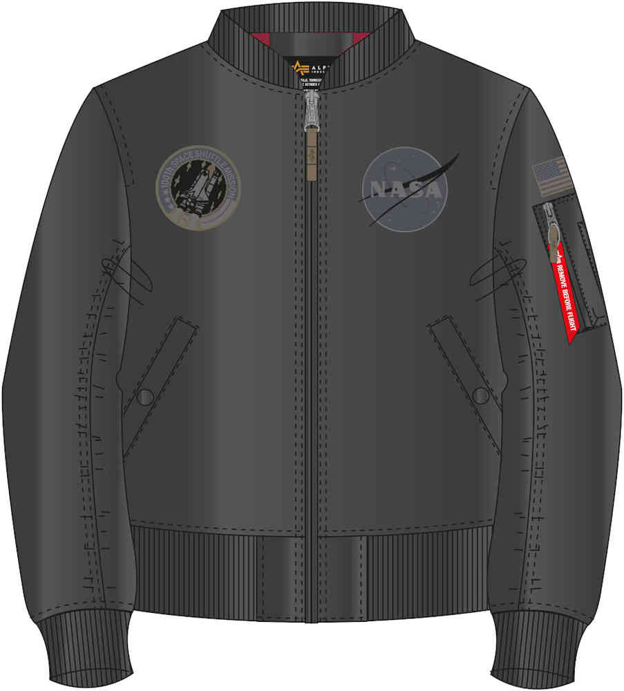 Alpha Industries MA-1 VF NASA Battlewash Jacket