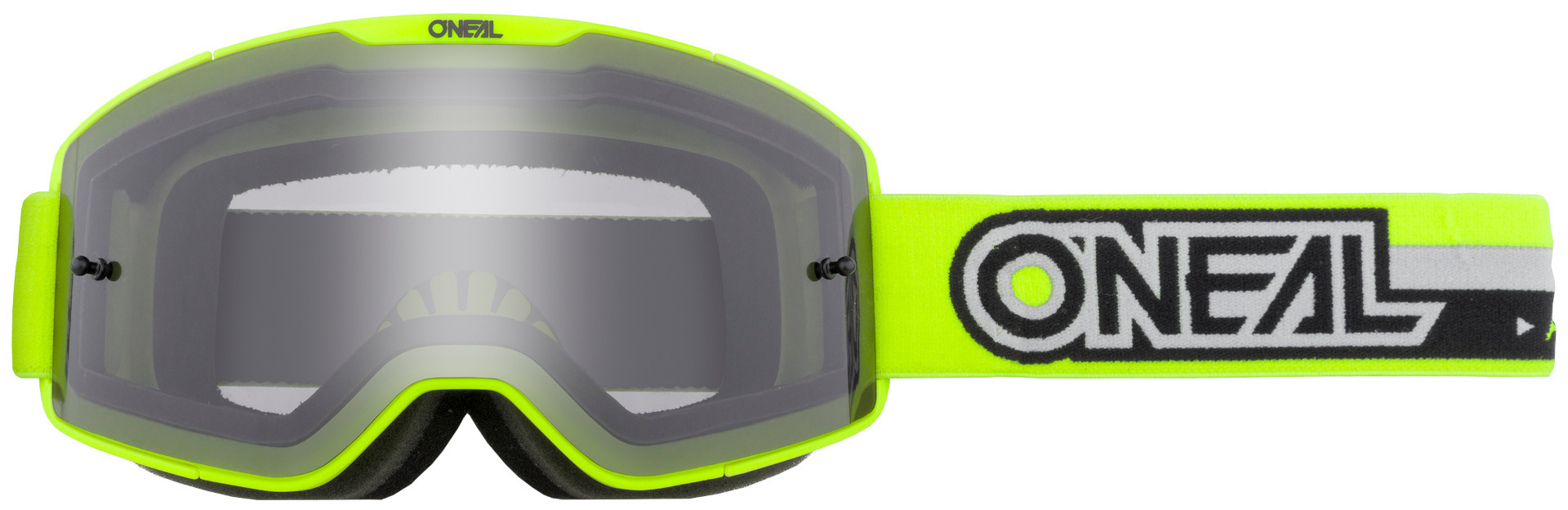 Oneal B-20 Proxy Motocross Goggles - Tinted, black-yellow, black-yellow, Size One Size