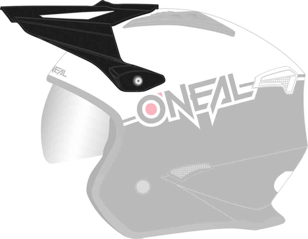 Oneal Volt Cleft 頭盔峰。