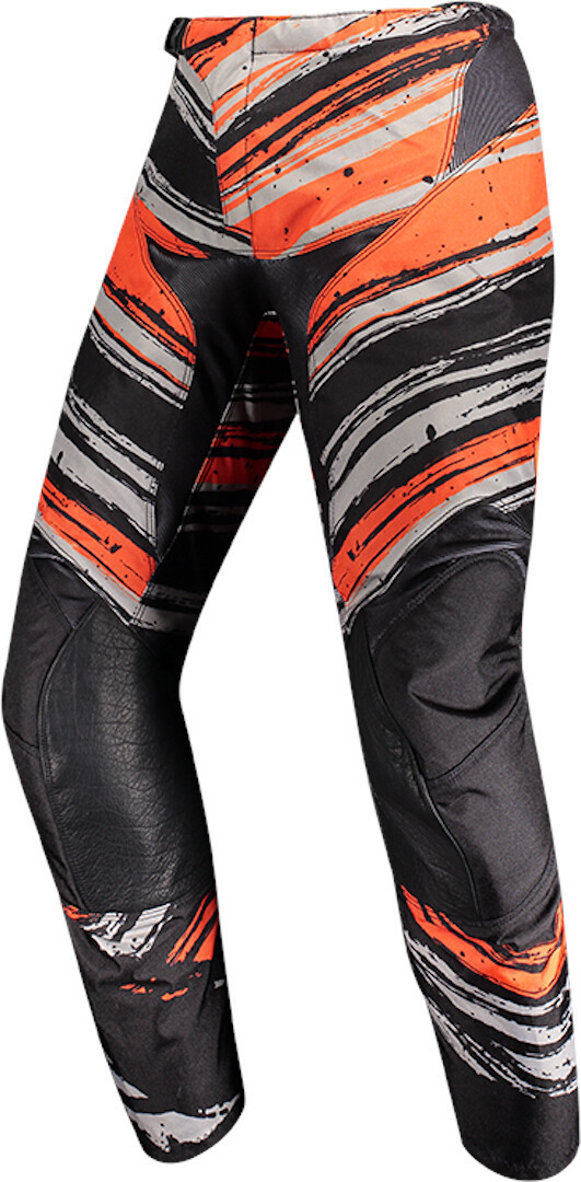 Scott 350 Noise Kids Motocross Pants, black-orange, Size XL, black-orange, Size XL