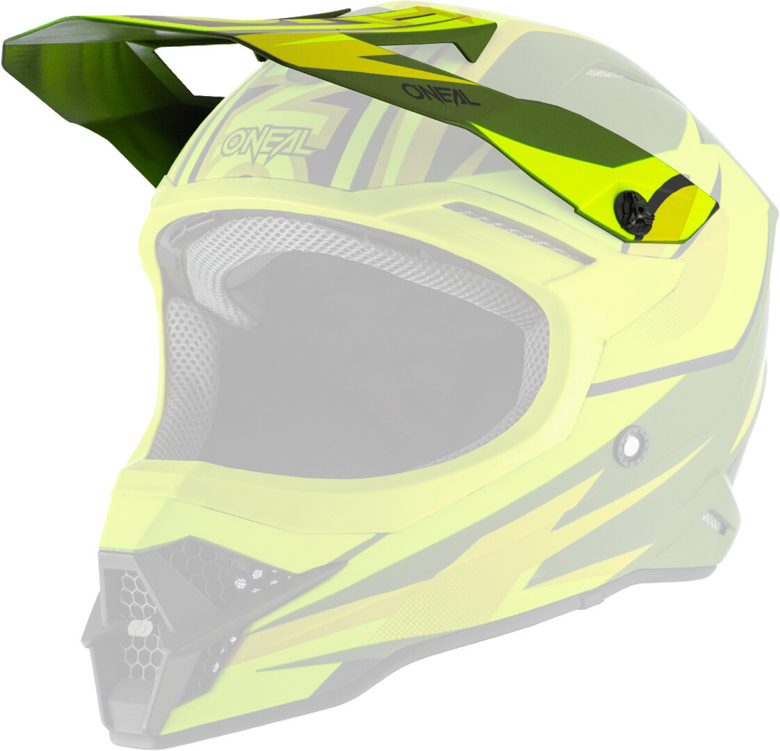 Oneal 3Series Riff 2.0 Helmet Peak, green, green, Size One Size
