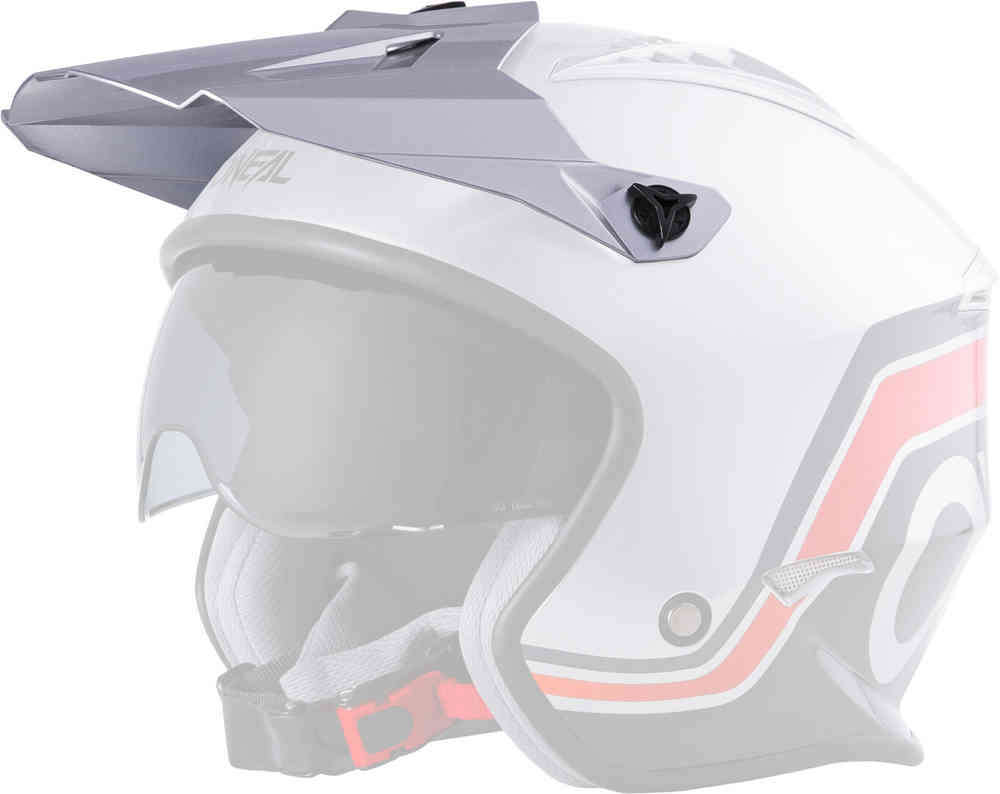 Motorcycle helmet peak sale