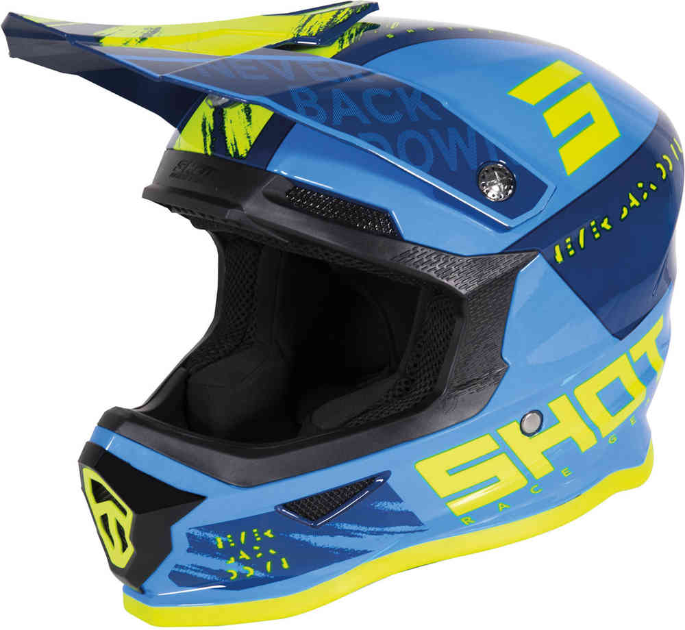 Shot Furious Draw Kinder Motocross Helm