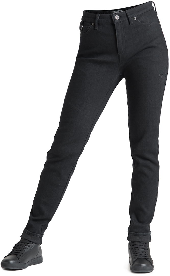 Image of Pando Moto Kissaki DYN 01 Signore Moto Jeans, nero, dimensione 32 per donne