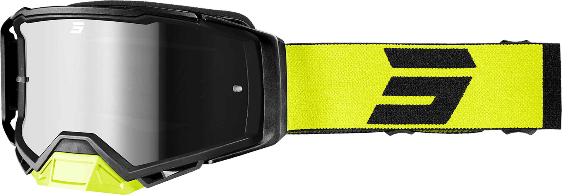 Shot Core Motocross Goggles, yellow, yellow