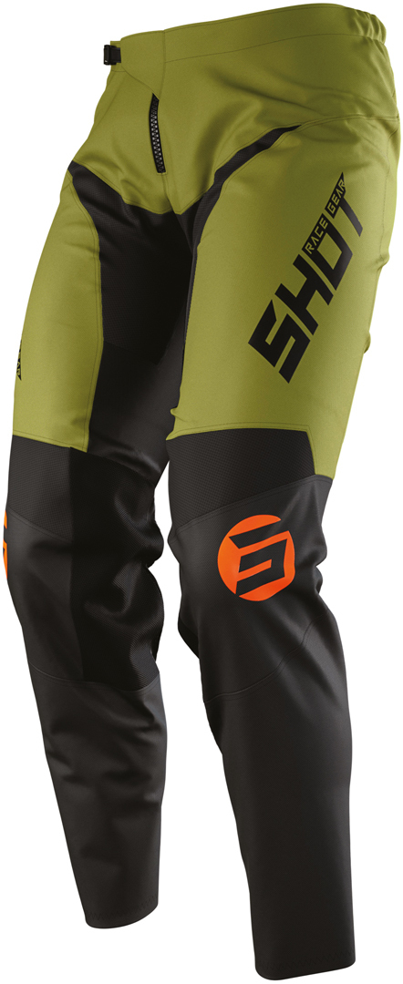 Shot Devo Storm Motocross Pants, black-green, Size 30, black-green, Size 30