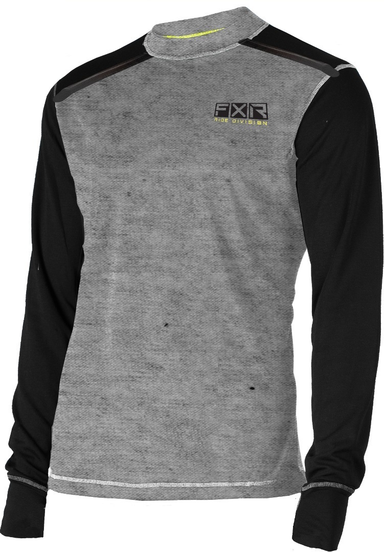 FXR Tenacious Merino Longsleeve Functional Shirt, grey, Size L, grey, Size L