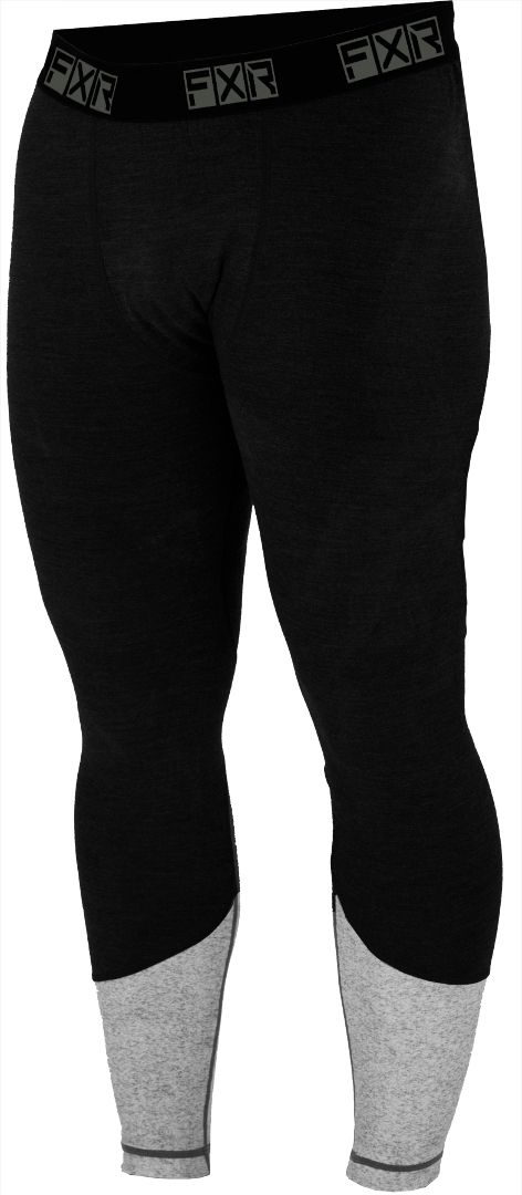 FXR Endeavor Hybrid Merino Functional Pants, black-grey, Size M, black-grey, Size M