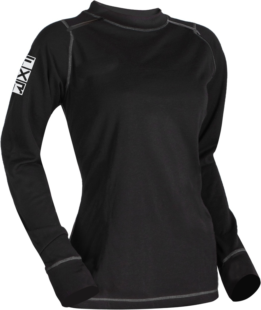 FXR Tenacious Merino Lady Longsleeve Functional Shirt, black, Size XS for Women, black, Size XS for Women