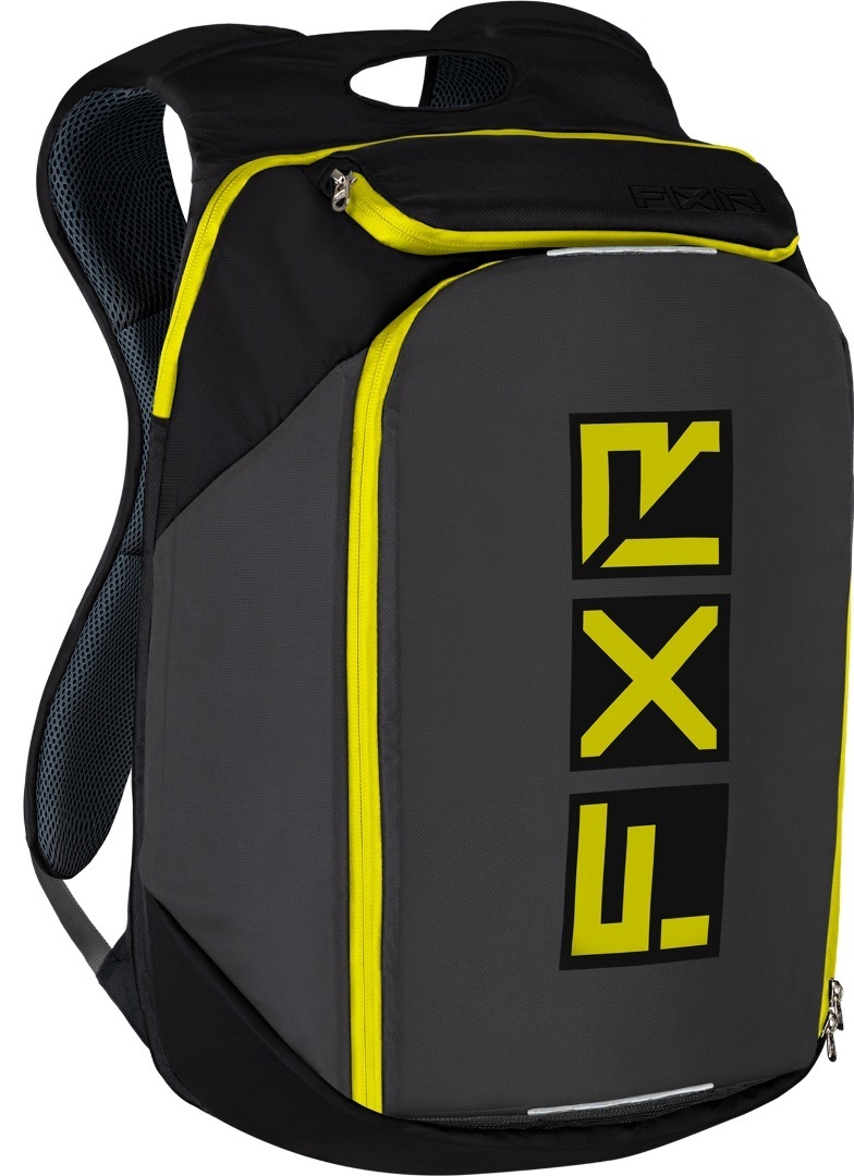 FXR Mission Backpack, black-yellow, Size 31-40l, black-yellow, Size 31-40l