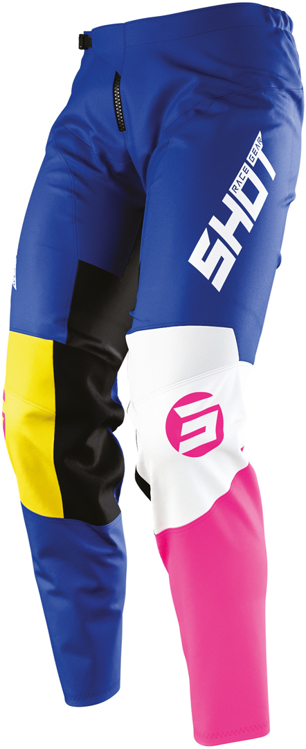 Shot Devo Storm Kinder Motocross Hose, pink-blau, Größe 10/11, pink-blau, Größe 10/11