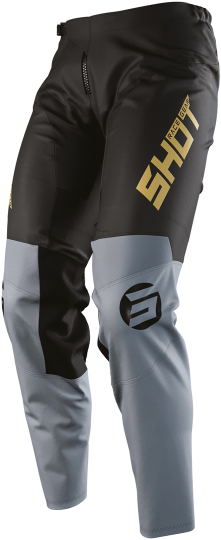 Shot Devo Storm Kids Motocross Pants, black-grey, Size 6/7, black-grey, Size 6/7