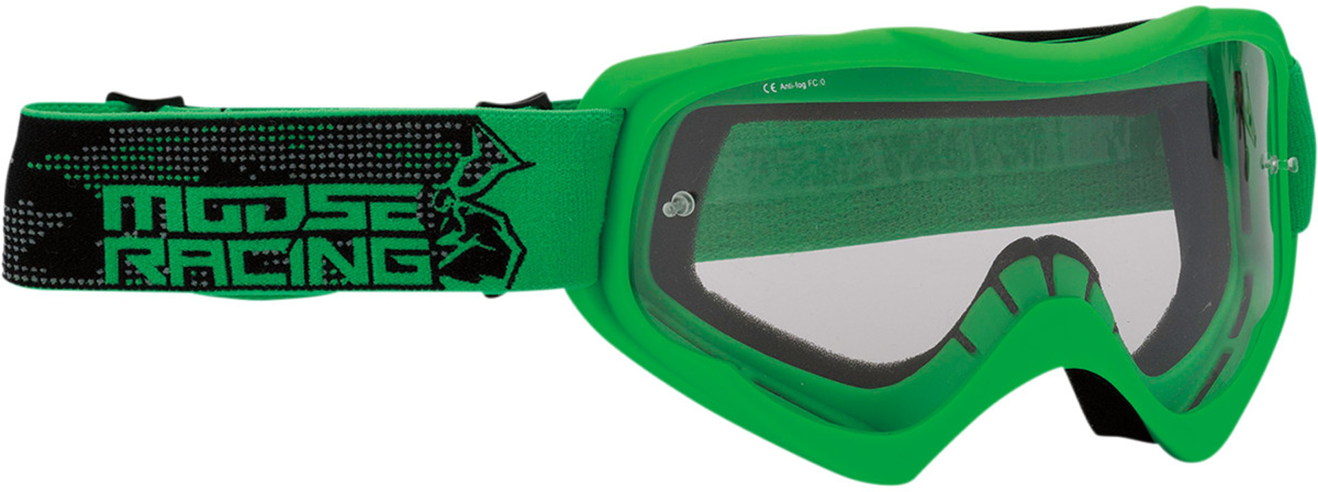 Moose Racing Qualifier Agroid Motocross Goggles, green, green, Size One Size