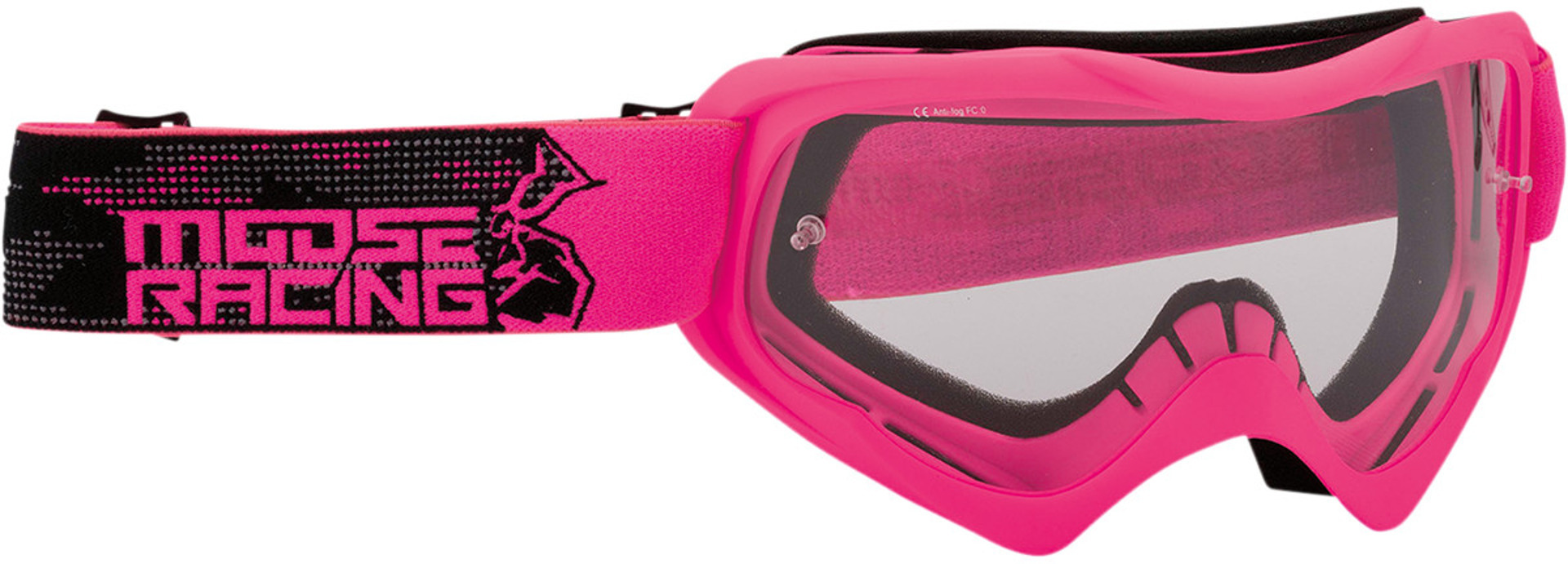 Moose Racing Qualifier Agroid Motocross Brille, pink, pink