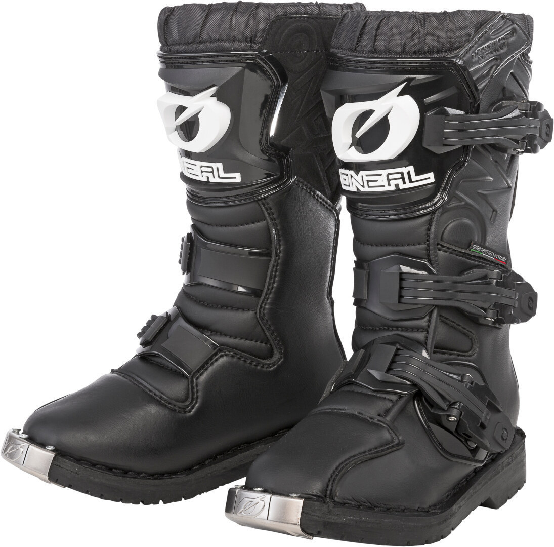Oneal Rider Youth Motocross Boots, black, Size 30, black, Size 30