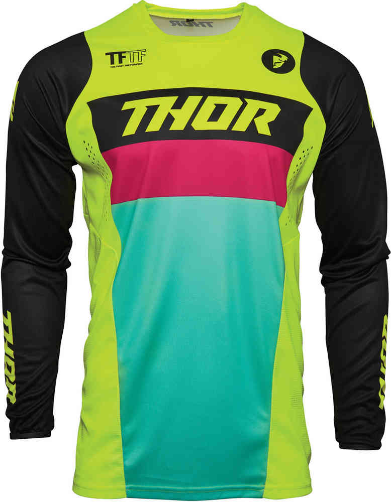 Thor Pulse Racer Samarreta de motocròs juvenil