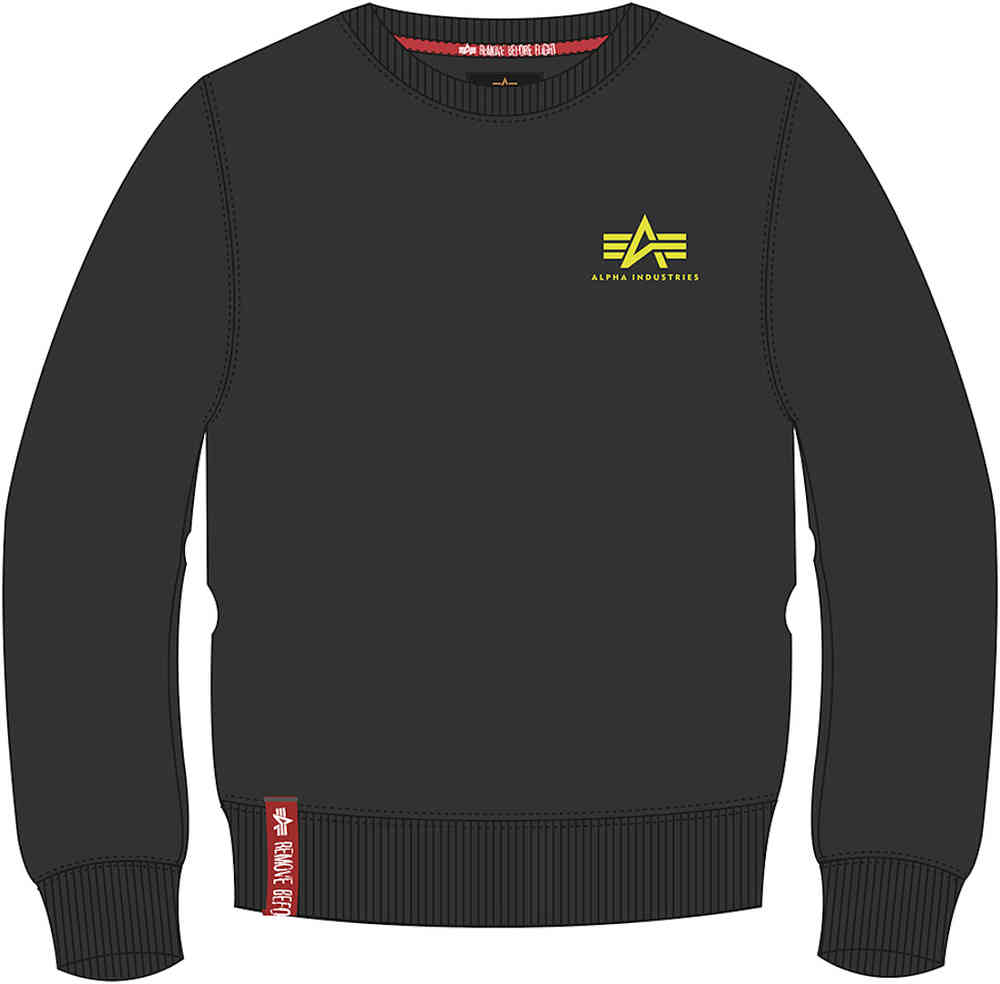 Alpha Industries Basic Small Logo Neon Print Толстовка