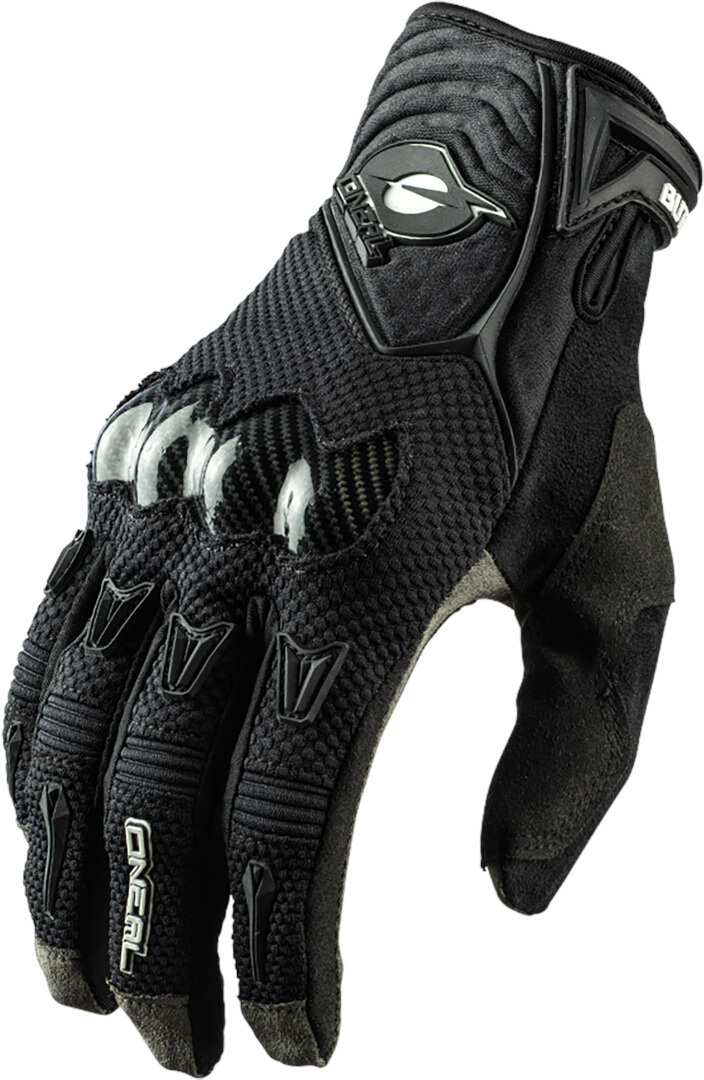 Oneal Butch Carbon Motocross Gloves, black, Size M, black, Size M