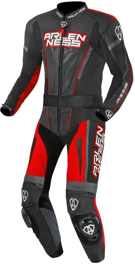 Arlen Ness Edge Costume en cuir de moto deux pièces