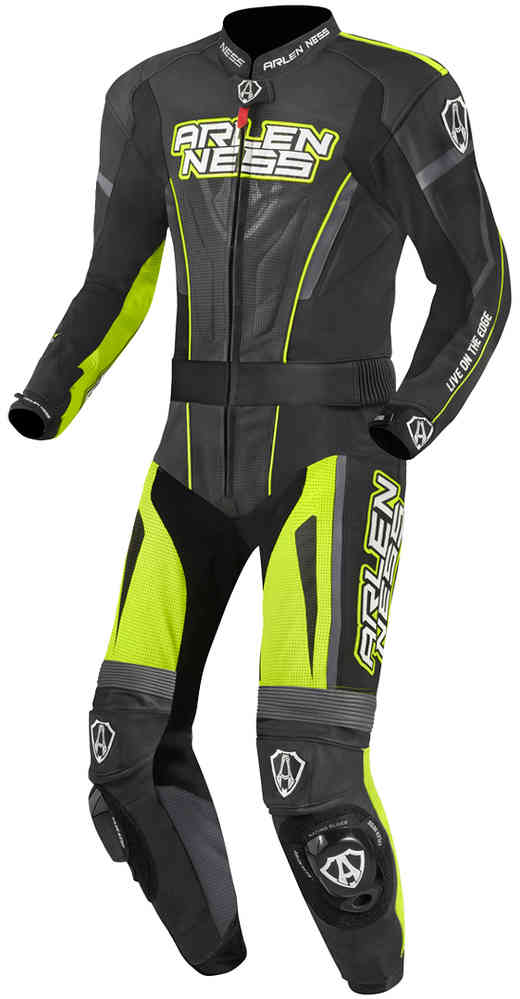 Arlen Ness Edge Costume en cuir de moto deux pièces