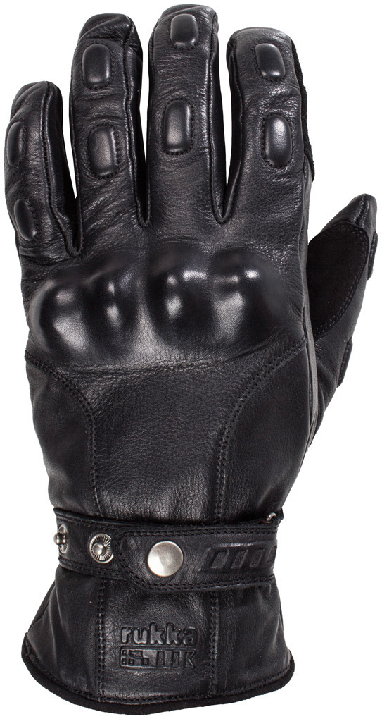 Rukka Minot Leather Motorcycle Gloves, black, Size S, black, Size S