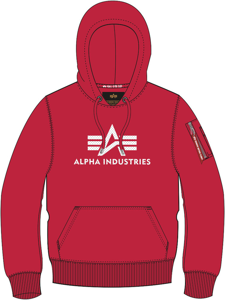 Alpha Industries 3D Logo Балахон
