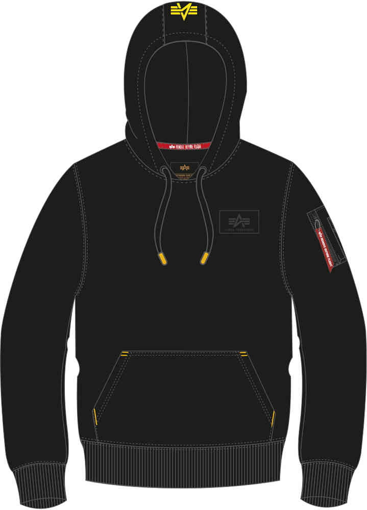 Alpha industries patch hoodie shop