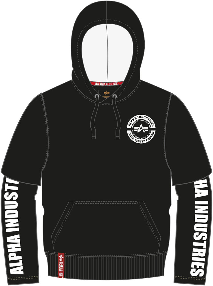 Alpha Industries Sleeve Print Балахон
