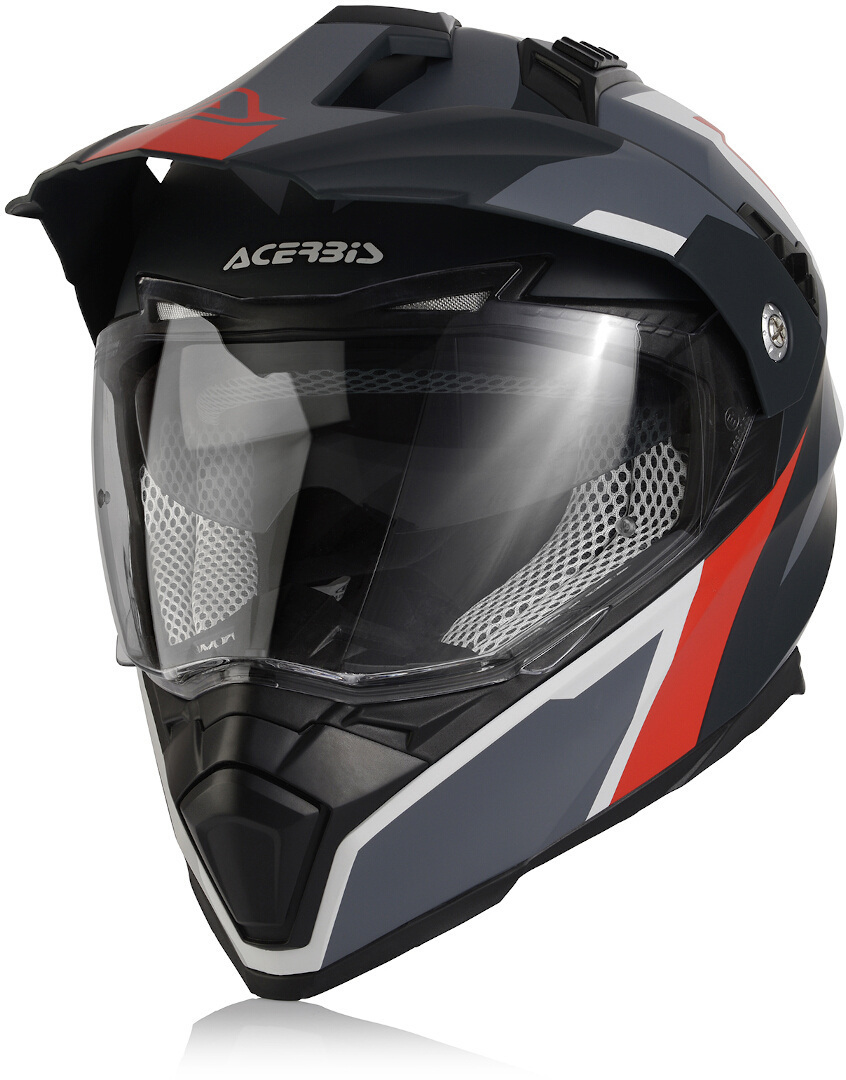 Acerbis Flip FS-606 Enduro Helmet, grey-silver, Size XS, grey-silver, Size XS