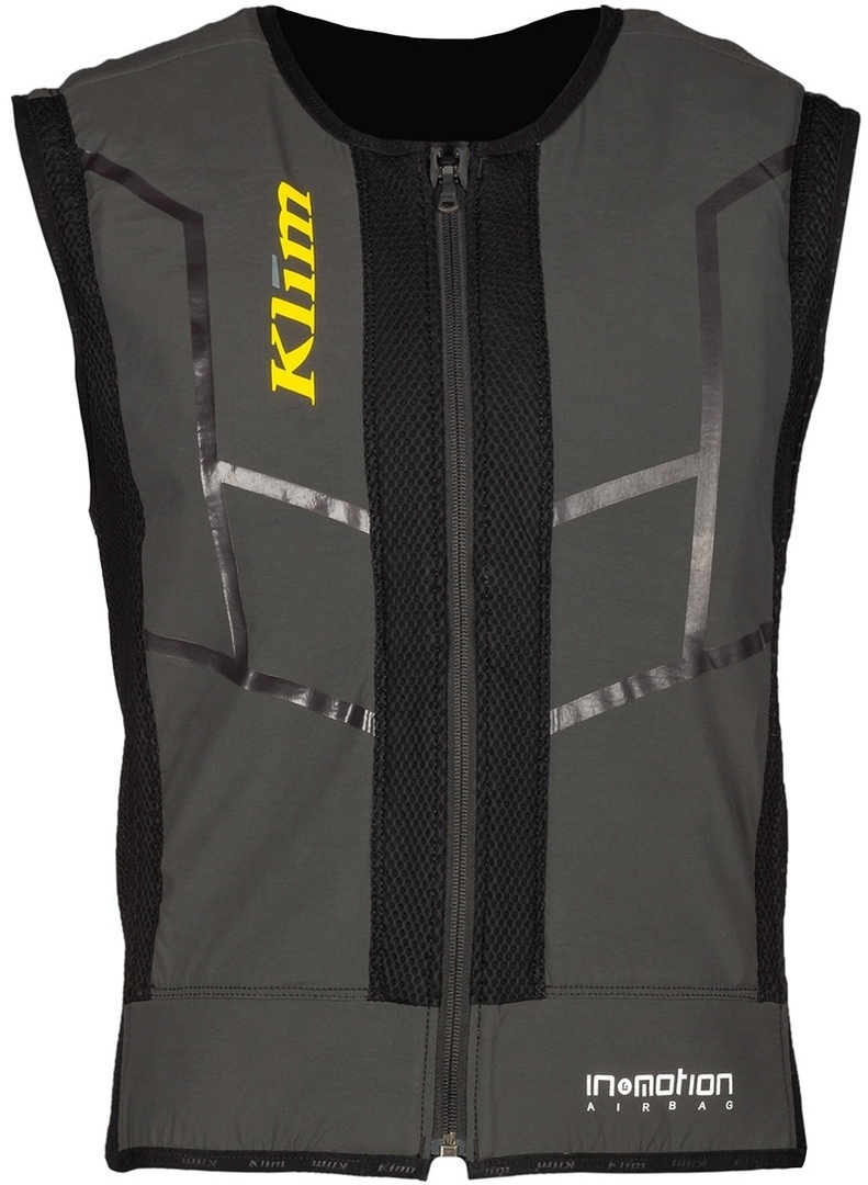 Klim AI-1 Airbag Weste, schwarz-grau, Größe S, schwarz-grau, Größe S