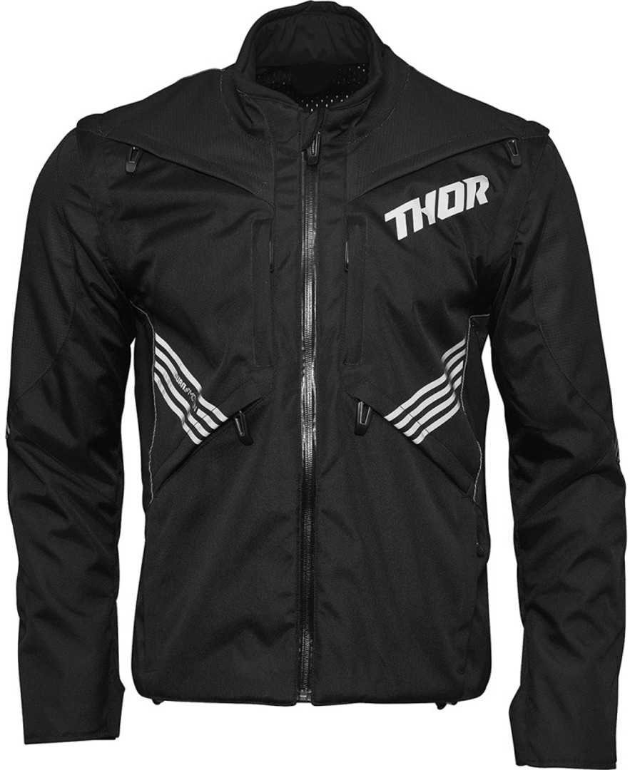 Thor Terrain Off-Road Gear Motocross Jacket, black, Size M, black, Size M