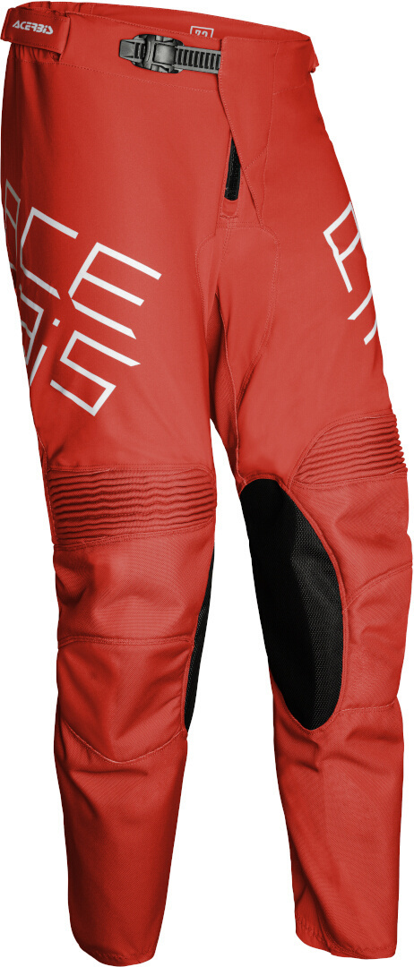 Image of Acerbis MX Track Pantaloni Motocross, rosso, dimensione 32