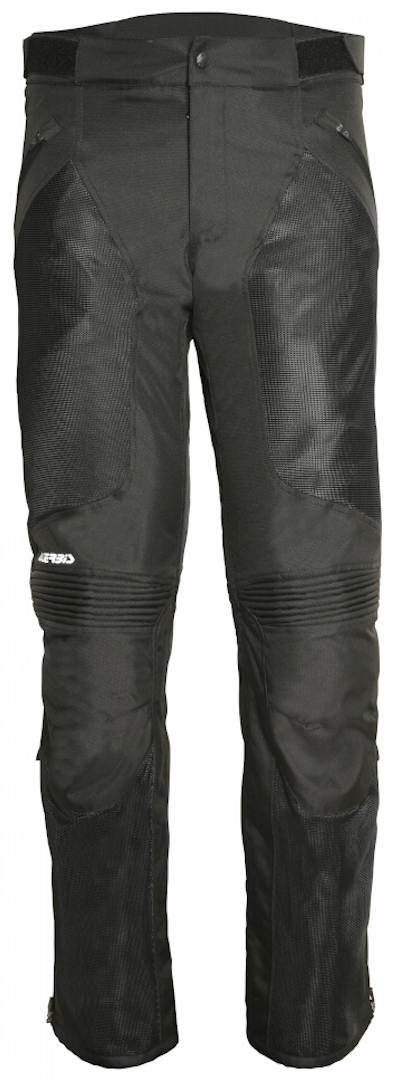 Image of Acerbis Ramsey Vented Pantaloni tessili moto, nero, dimensione M