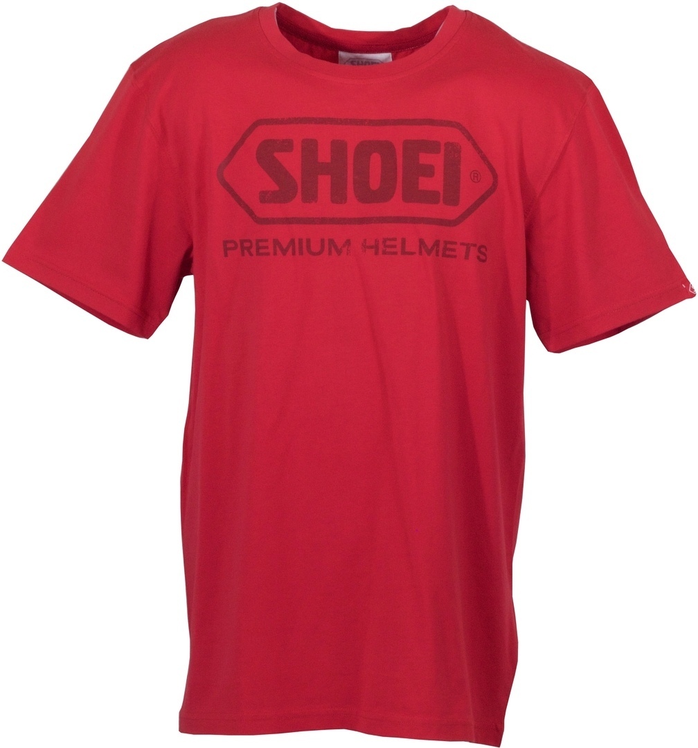 Shoei T-shirt, rood, afmeting S