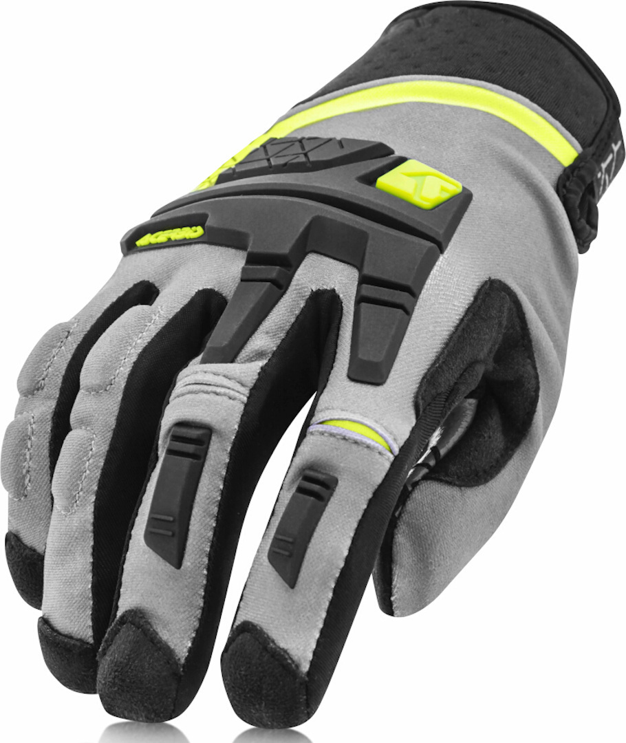 Acerbis X-Enduro Motorcycle Gloves, black-yellow, Size M, black-yellow, Size M