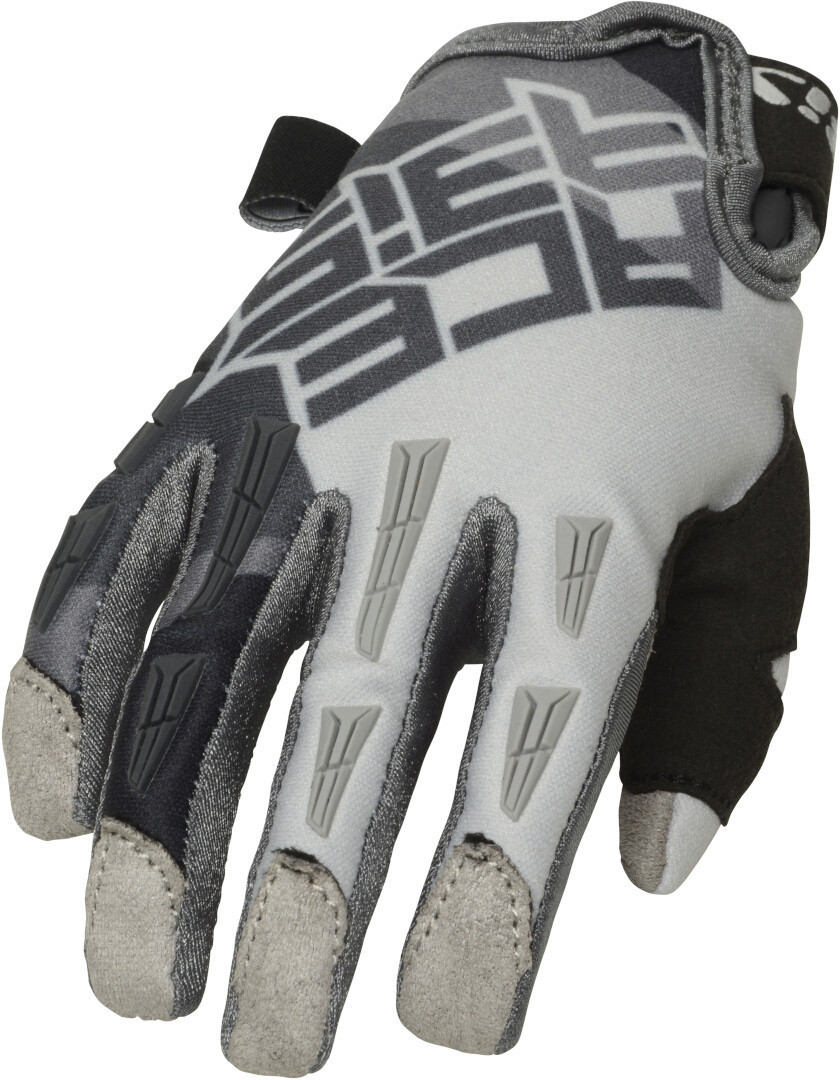 Acerbis CE MX X-K Kids Motorcycle Gloves, grey, Size XS, grey, Size XS