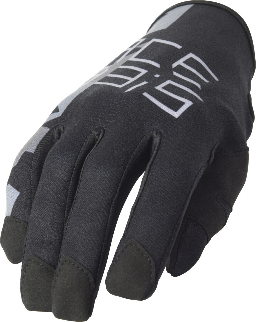 Acerbis Zero Degree 3.0 Motorcycle Gloves, black-grey, Size M, black-grey, Size M