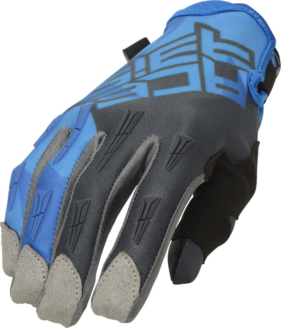 Acerbis MX X-H Motorcycle Gloves, grey-blue, Size S, grey-blue, Size S
