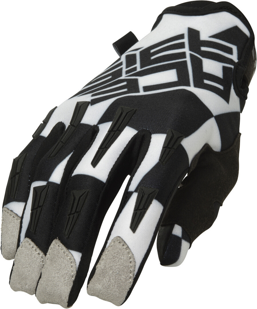 Acerbis MX X-H Motorcycle Gloves, black-white, Size S, black-white, Size S