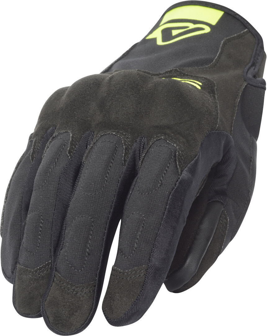 Acerbis Scrambler Motorcycle Gloves, black-yellow, Size S, black-yellow, Size S